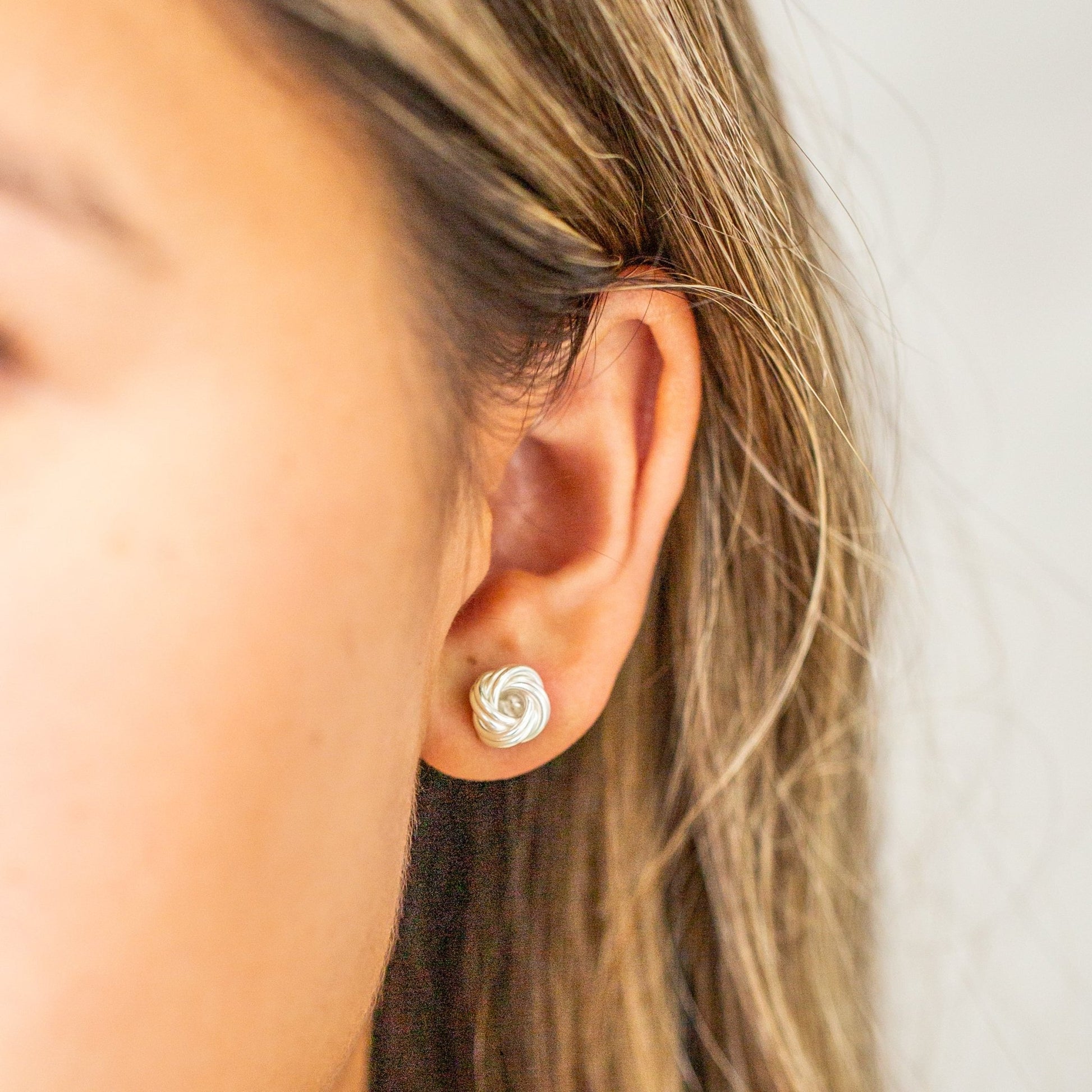 Knot Stud Earrings - Mamma's Liquid Love