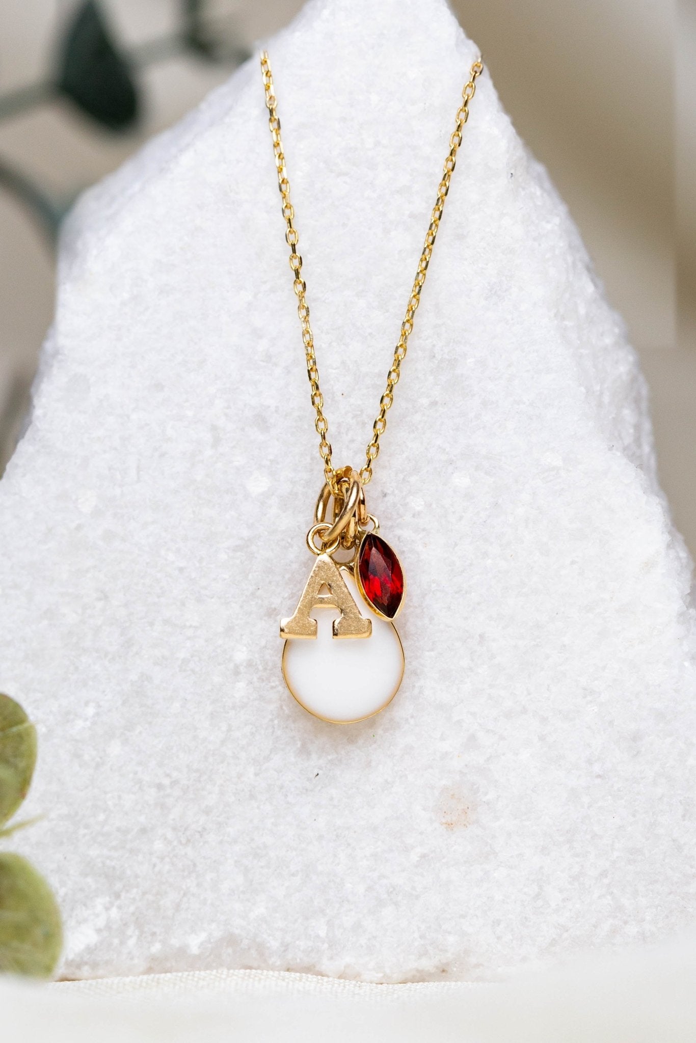 Letter Charm - Mamma's Liquid Love