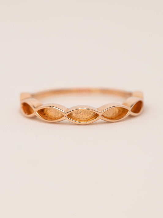 Mermaid Stacker MTM_Breastmilk_Jewelry_Keepsakes- Mamma's Liquid Love