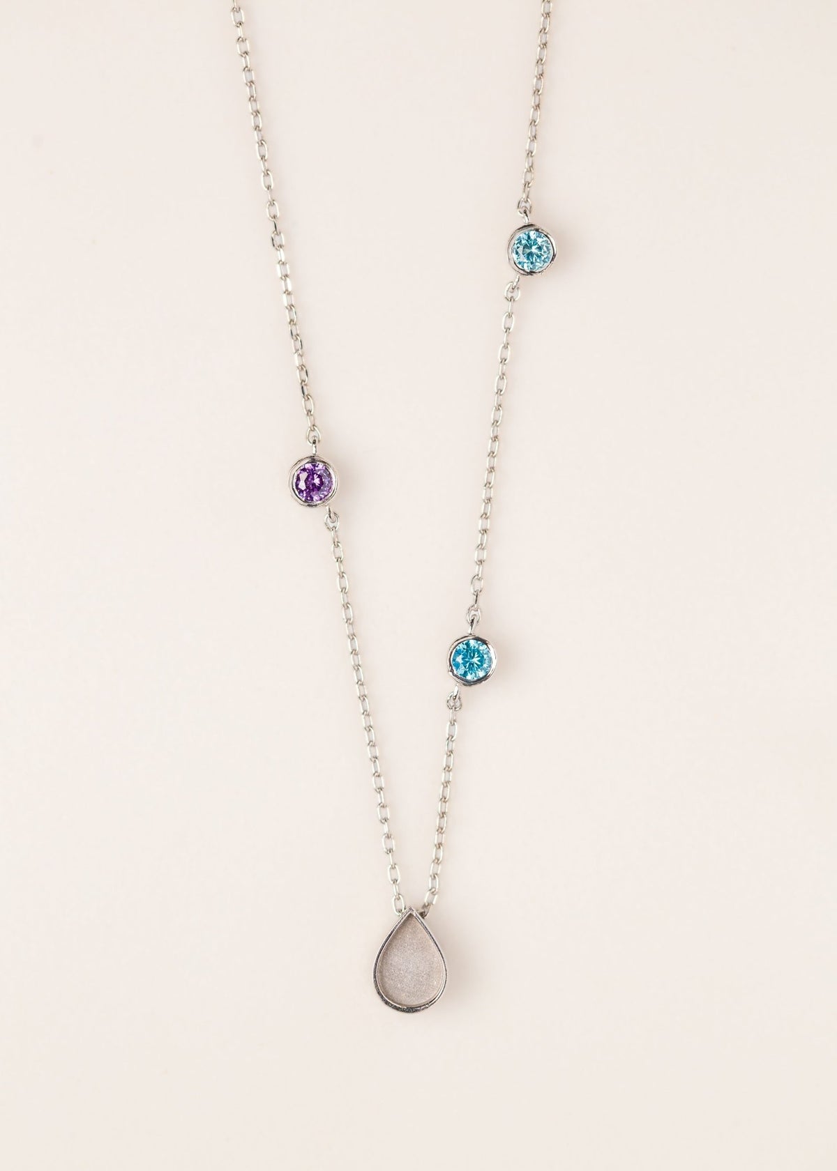 Milk Drop Family Necklace MTM_Breastmilk_Jewelry_Keepsakes- Mamma's Liquid Love