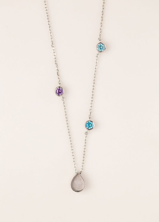 Milk Drop Family Necklace MTM_Breastmilk_Jewelry_Keepsakes- Mamma's Liquid Love