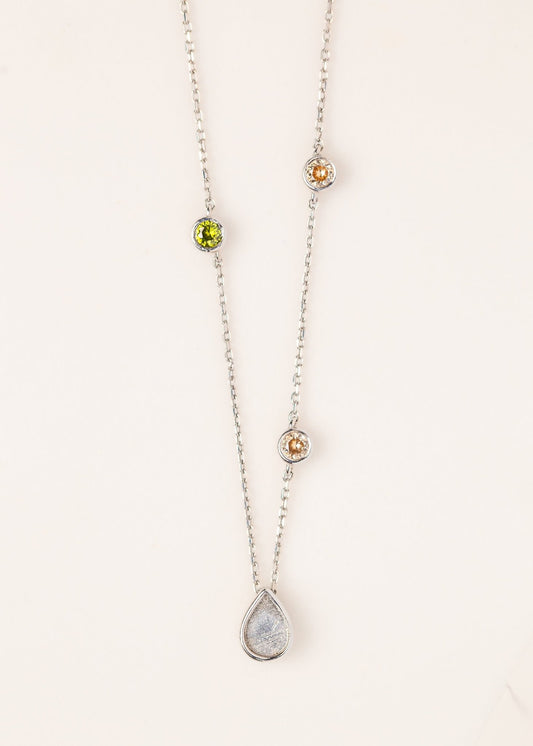 Milk Drop Family Necklace MTM_Breastmilk_Jewelry_Keepsakes- Mamma's Liquid Love