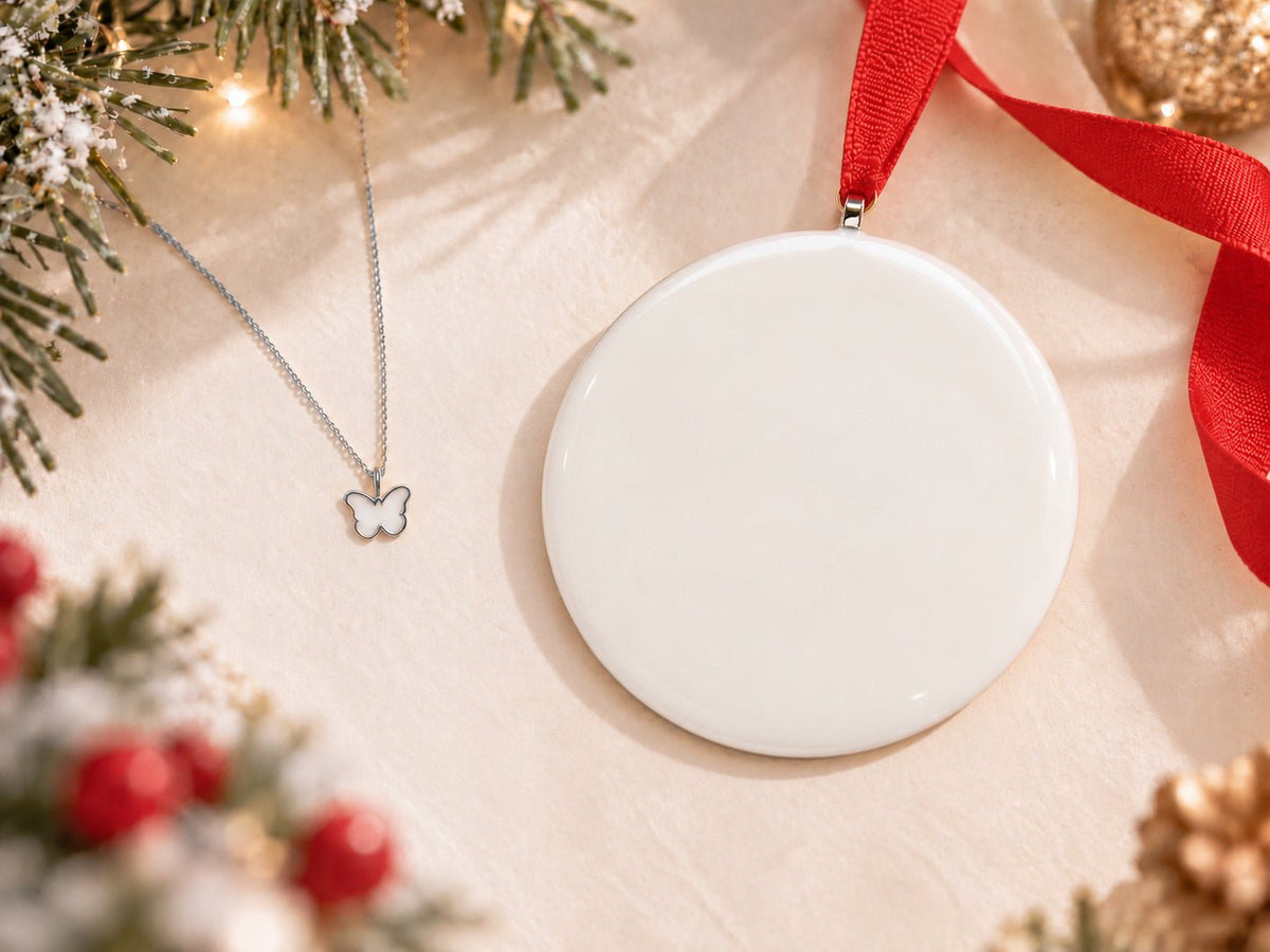 Petite Charm + Full Moon Ornament_Breastmilk_Jewelry_Keepsakes- Mamma's Liquid Love