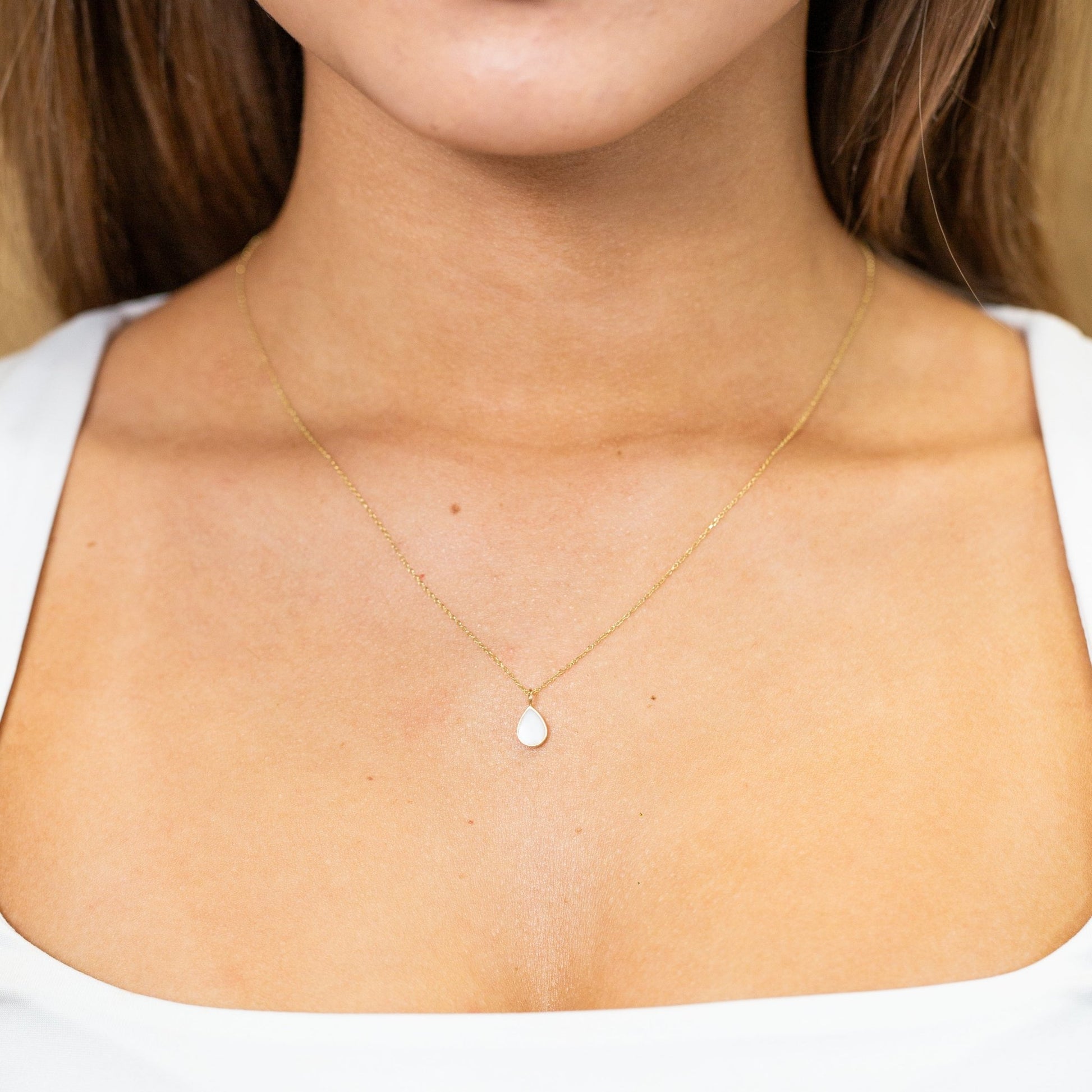 Teardrop Breastmilk Charm Tiny Keepsake for Moms 14K Rose Gold (+ USD) Teardrop Breastmilk Charm Tiny Keepsake for Moms 14K Rose Gold (+ USD)