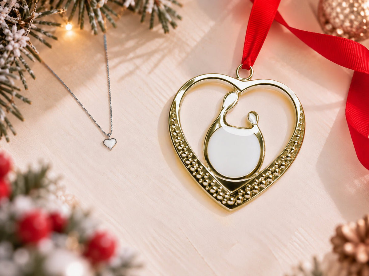 Petite Charm + Unbreakable Bond Ornament_Breastmilk_Jewelry_Keepsakes- Mamma's Liquid Love