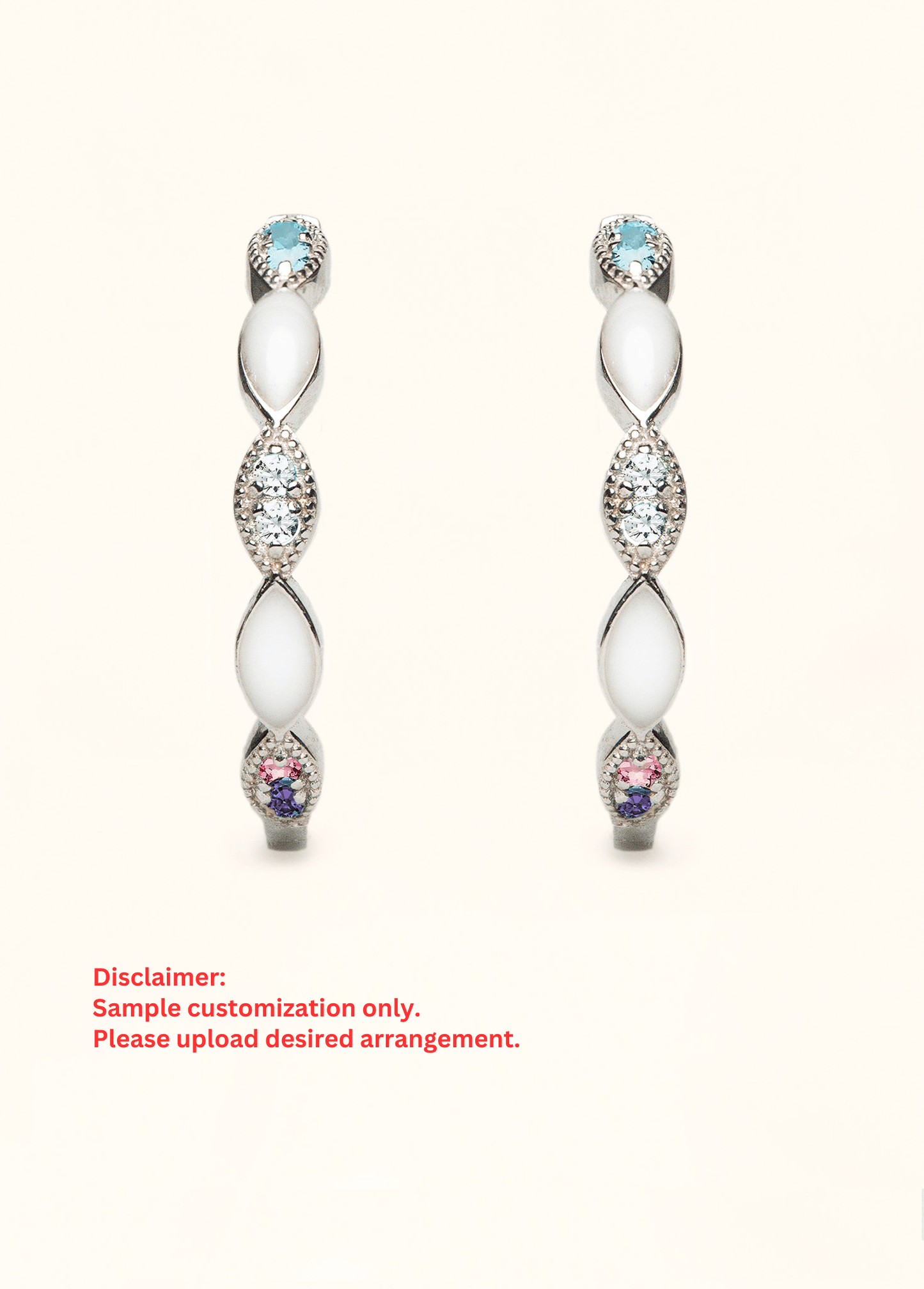 Princess Breastmilk Earrings - Mamma's Liquid Love