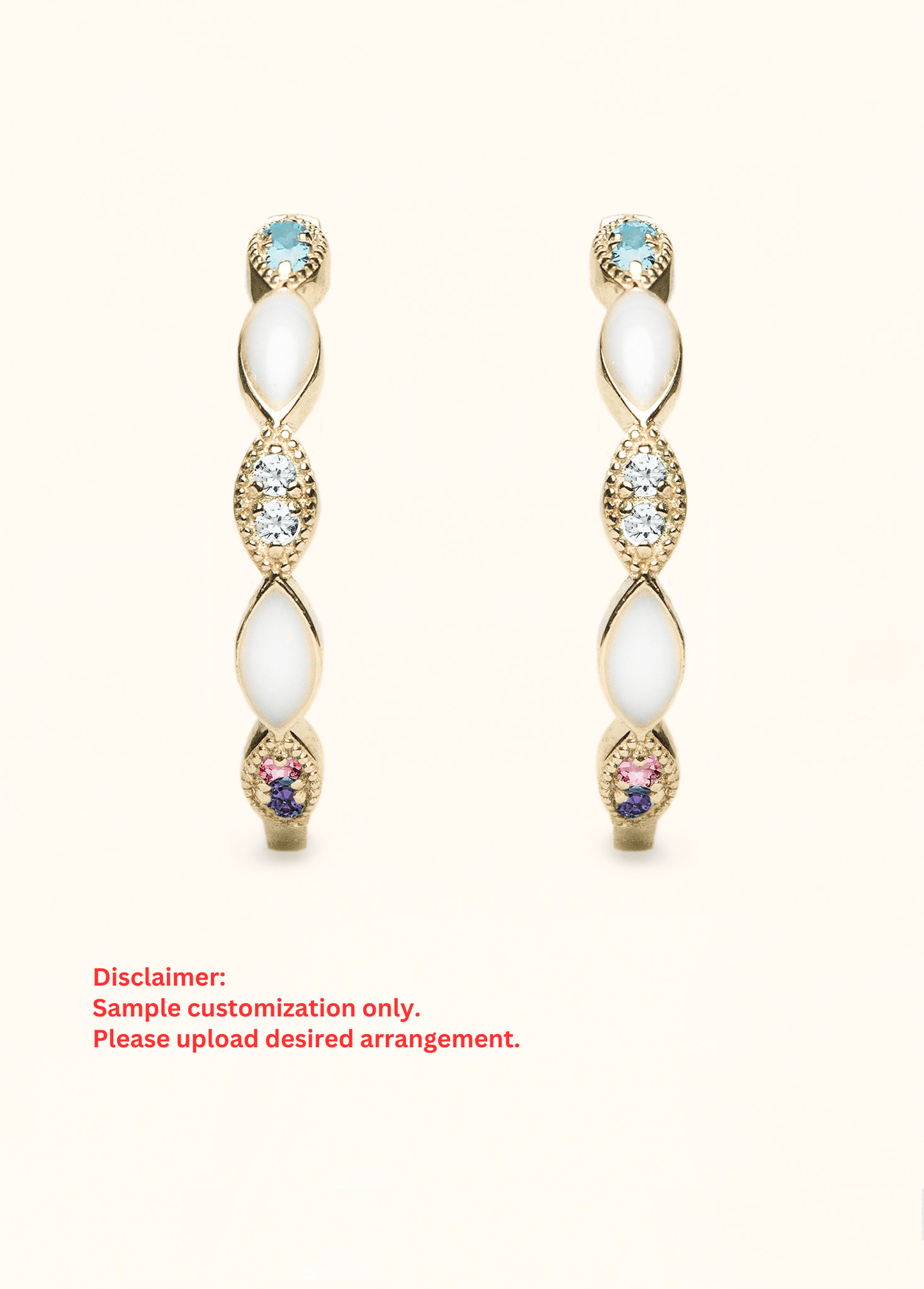 Princess Breastmilk Earrings - Mamma's Liquid Love