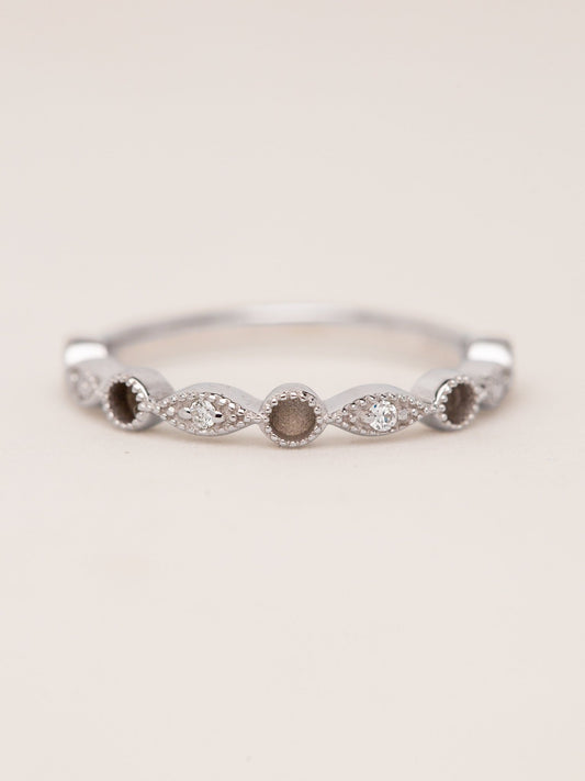 Queen Stacker MTM_Breastmilk_Jewelry_Keepsakes- Mamma's Liquid Love