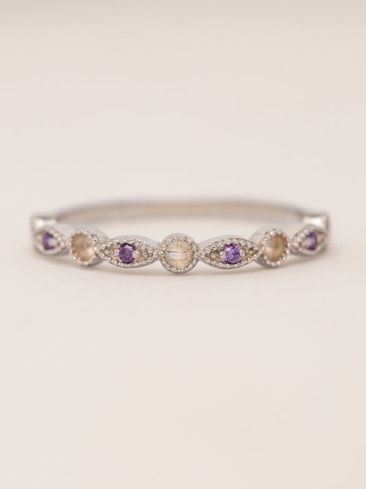 Queen Stacker MTM_Breastmilk_Jewelry_Keepsakes- Mamma's Liquid Love