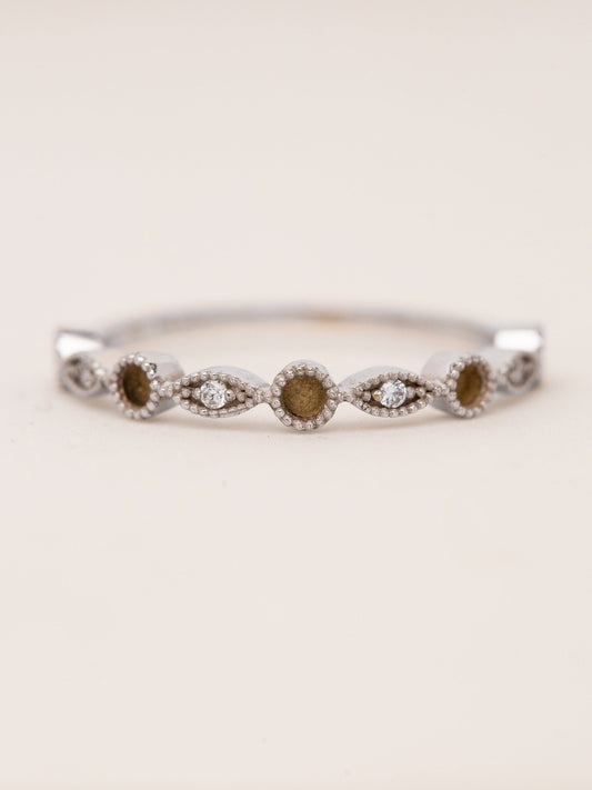 Queen Stacker MTM_Breastmilk_Jewelry_Keepsakes- Mamma's Liquid Love