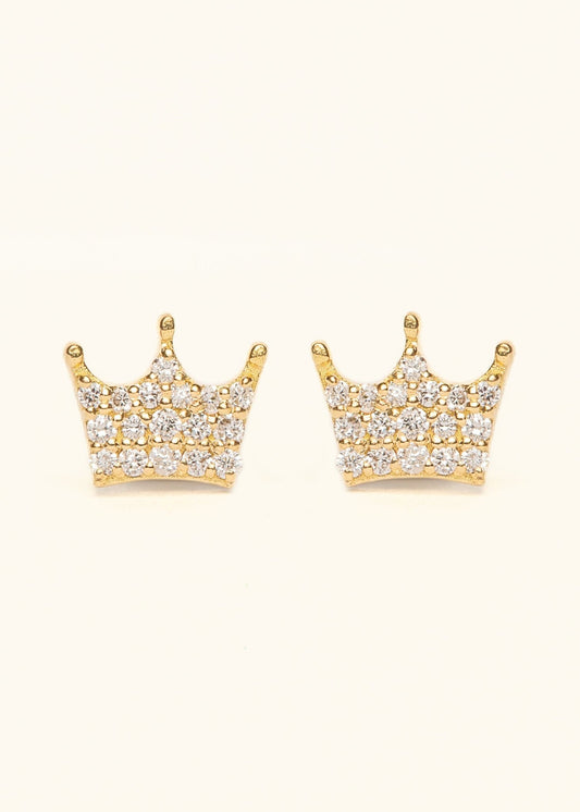 Royal Crown Diamond Studs - Mamma's Liquid Love