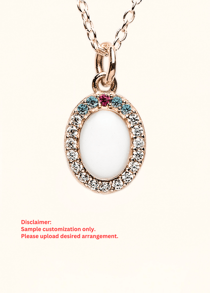 Serenity Breastmilk Pendant - Mamma's Liquid Love