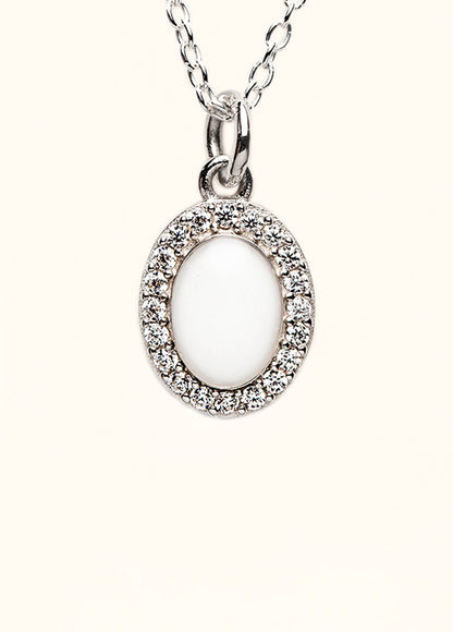 Serenity Breastmilk Pendant - Mamma's Liquid Love