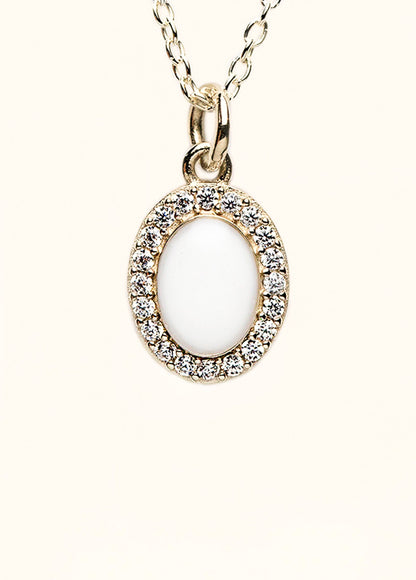 Serenity Breastmilk Pendant - Mamma's Liquid Love