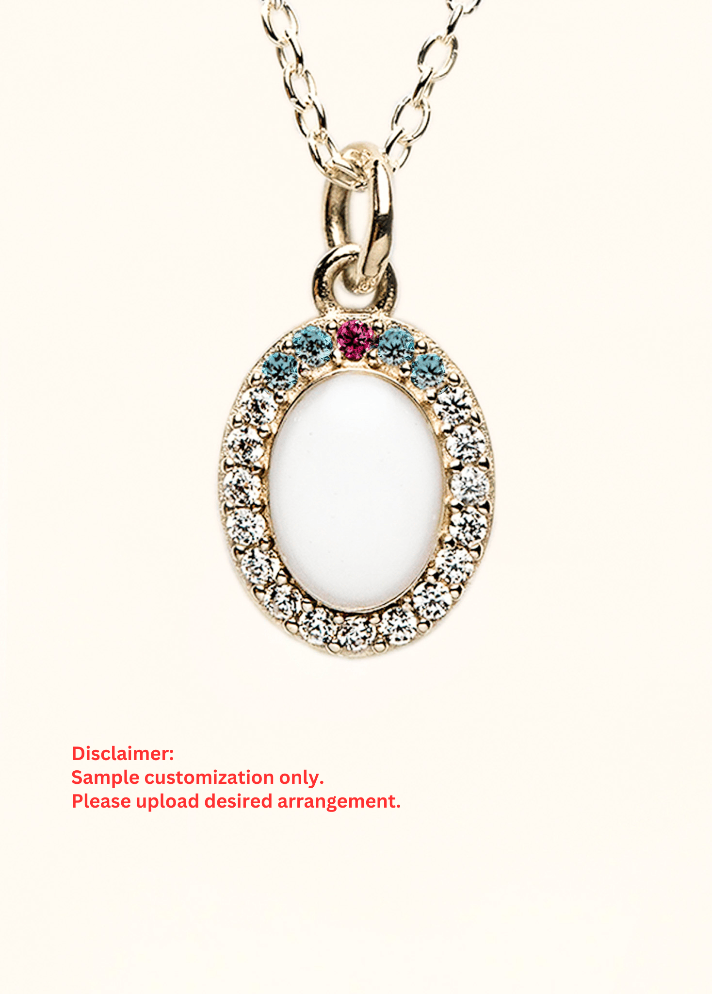 Serenity Breastmilk Pendant - Mamma's Liquid Love