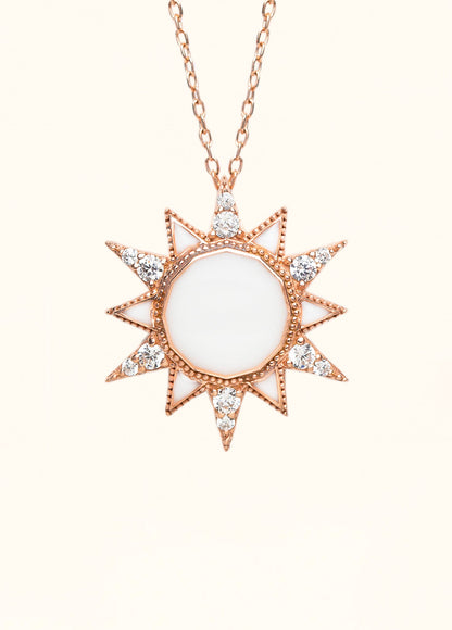 Sunburst Breastmilk Necklace - Mamma's Liquid Love
