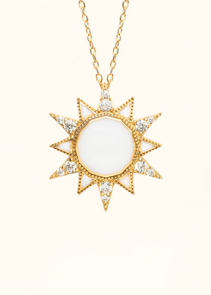 Sunburst Breastmilk Necklace - Mamma's Liquid Love