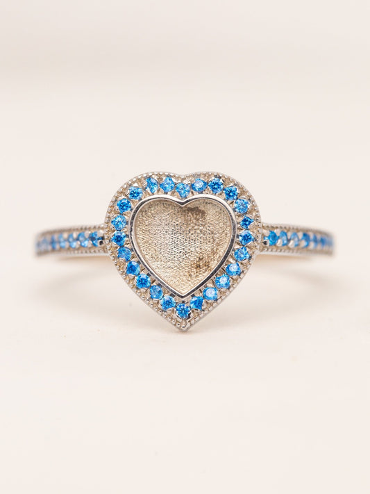 Sweetheart Ring MTM_Breastmilk_Jewelry_Keepsakes- Mamma's Liquid Love