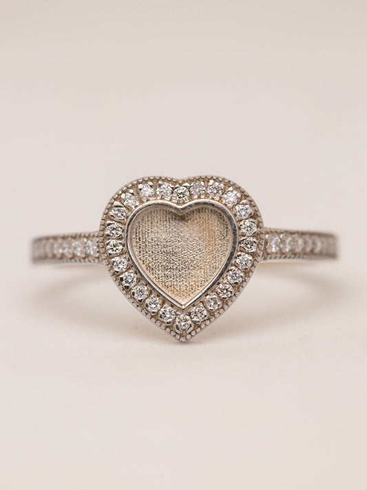 Sweetheart Ring MTM_Breastmilk_Jewelry_Keepsakes- Mamma's Liquid Love