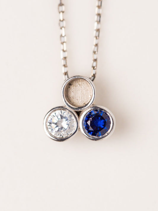 Trio Necklace MTM_Breastmilk_Jewelry_Keepsakes- Mamma's Liquid Love