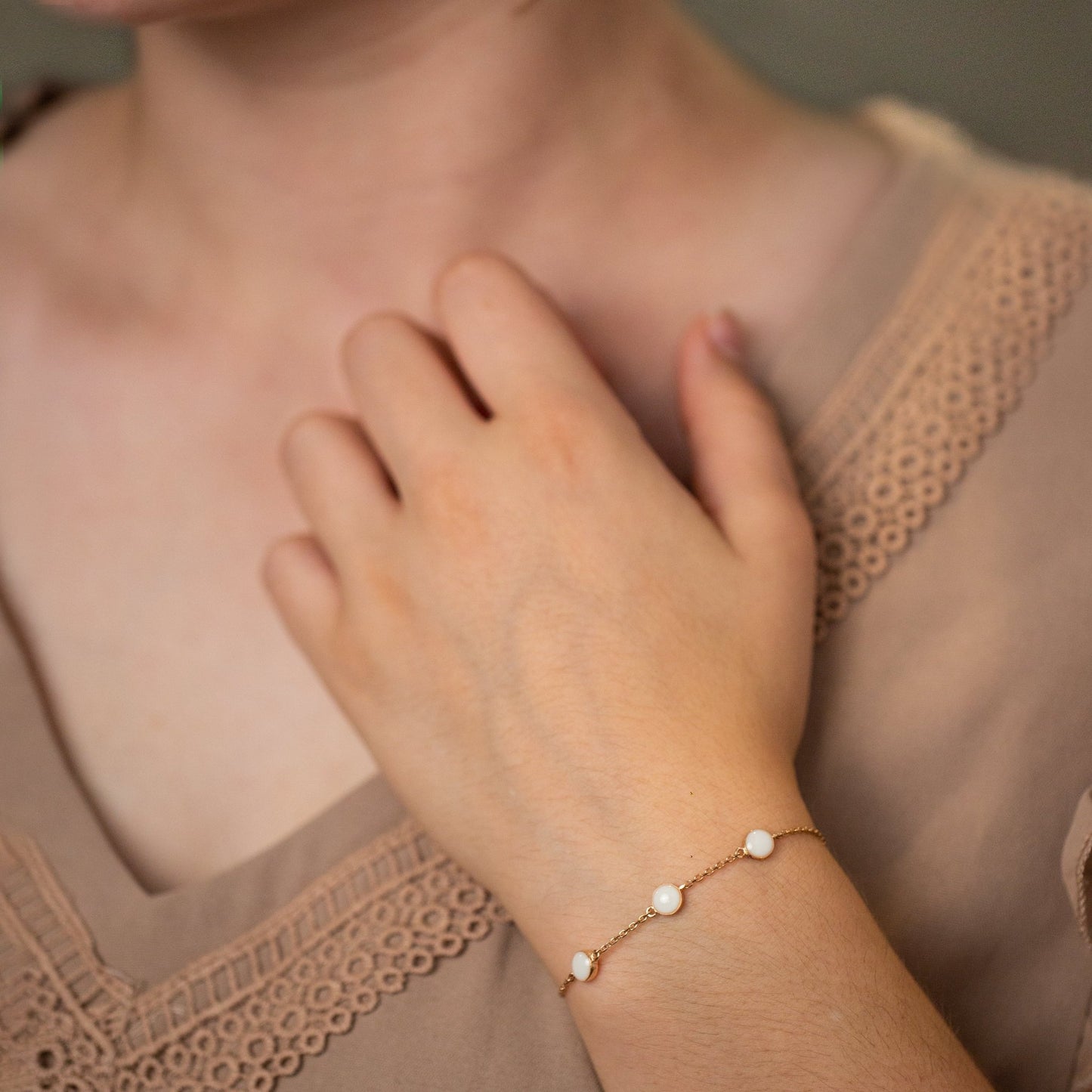 Triple Blessed Breastmilk Bracelet - Mamma's Liquid Love