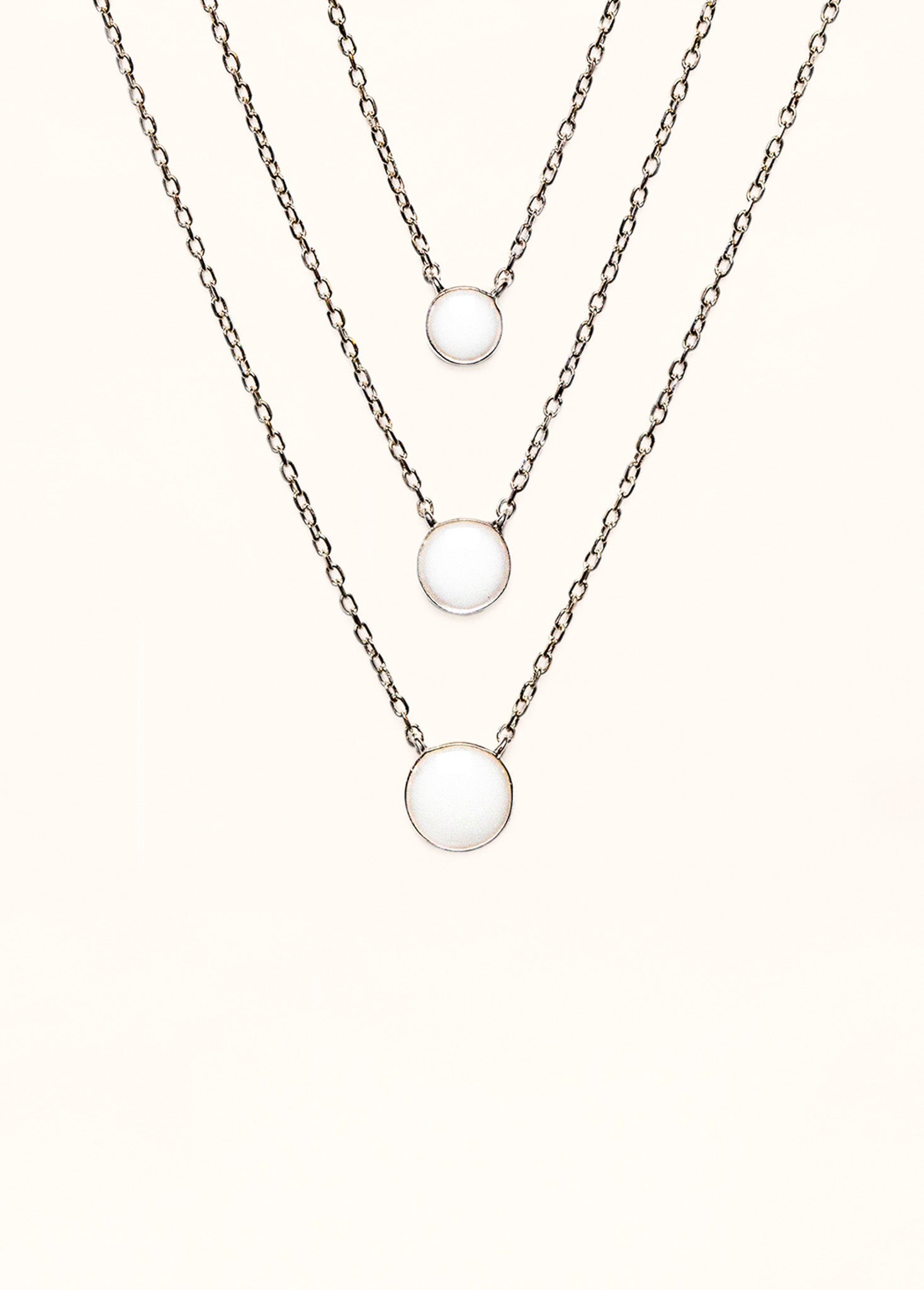 Triple Blessed Layered Necklace - Mamma's Liquid Love