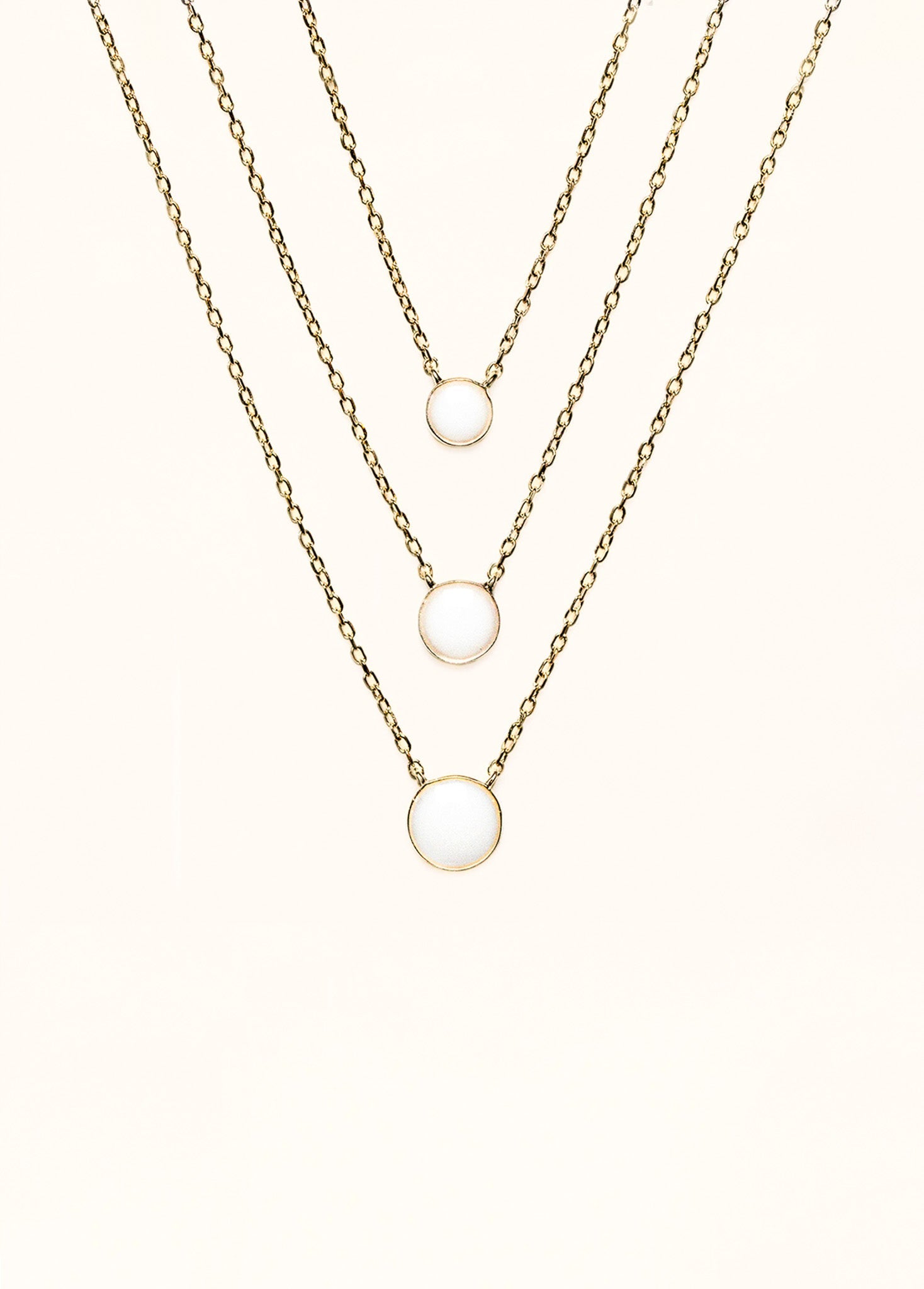 Triple Blessed Layered Necklace - Mamma's Liquid Love