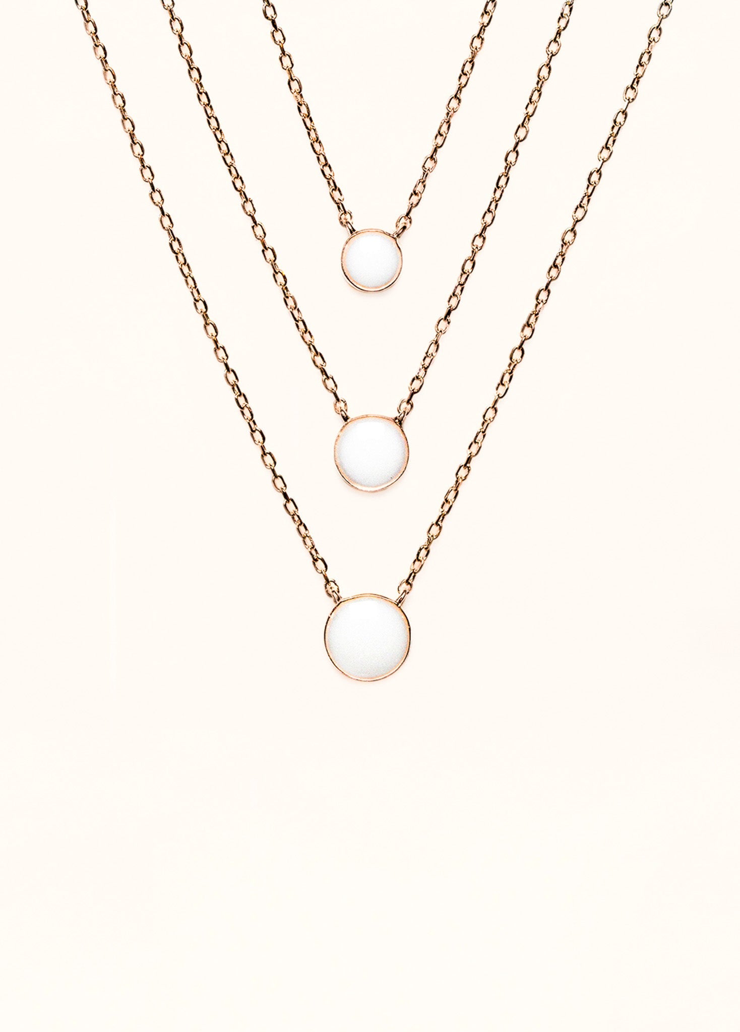 Triple Blessed Layered Necklace - Mamma's Liquid Love
