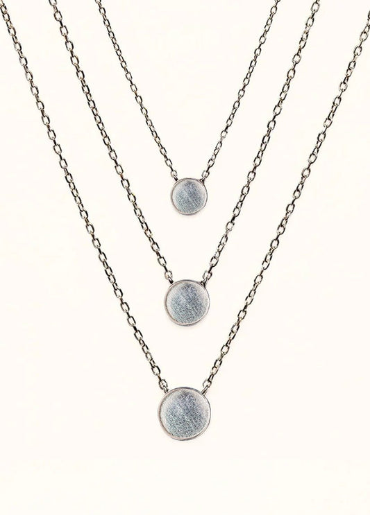 Triple Blessed Layered Necklace PI_Breastmilk_Jewelry_Keepsakes- Mamma's Liquid Love