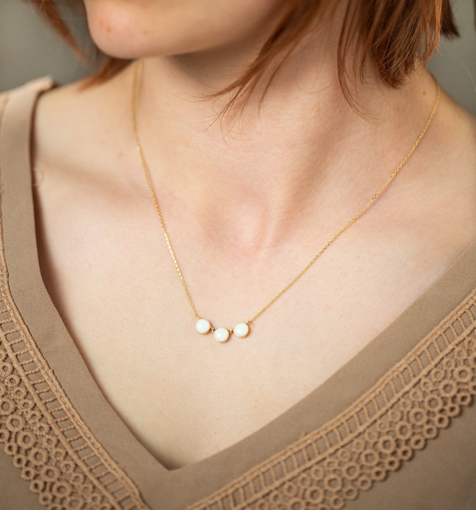 Triple Blessed Breastmilk Necklace - Mamma's Liquid Love