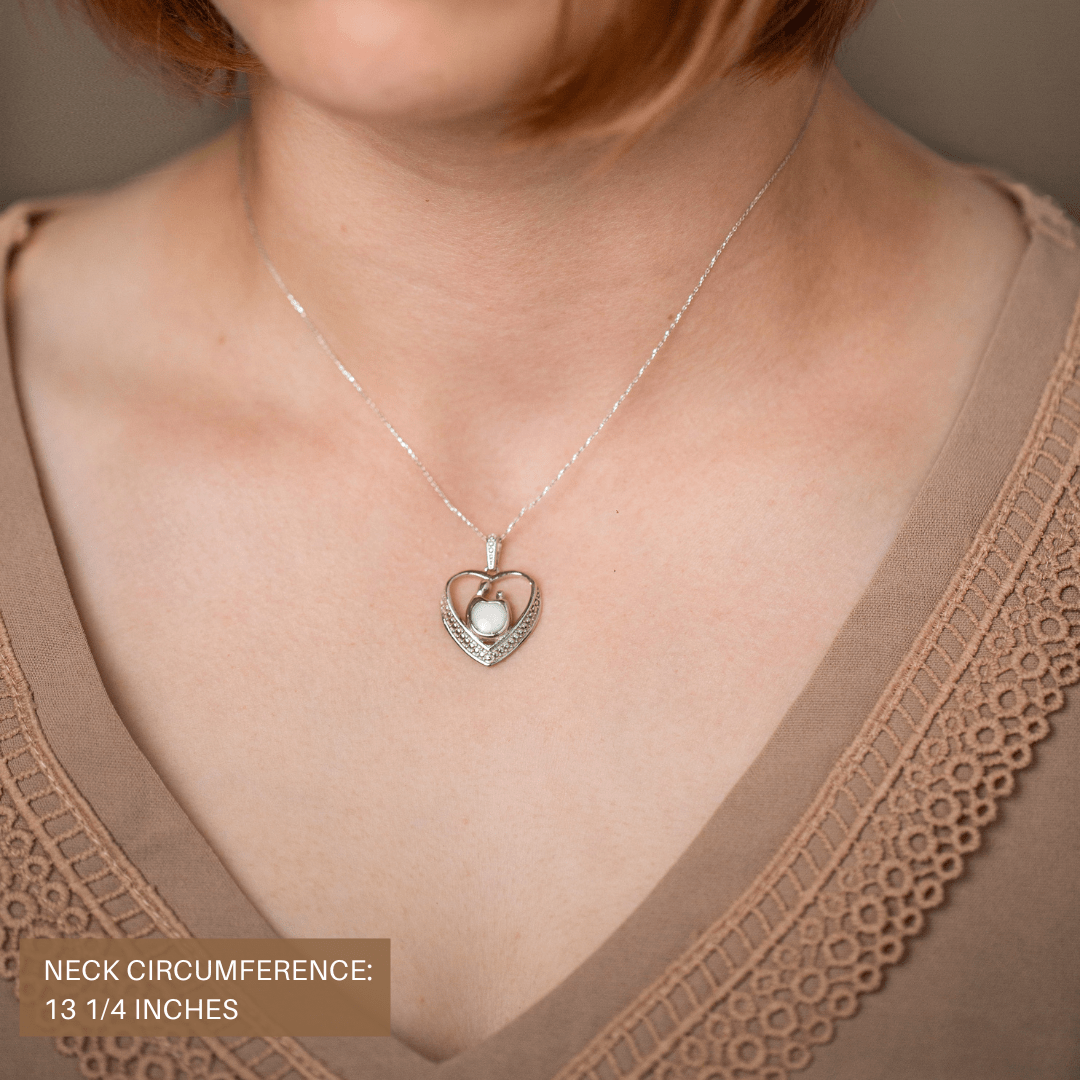 Unbreakable Bond Pendant | Breastmilk or Ashes Keepsake – Mamma's