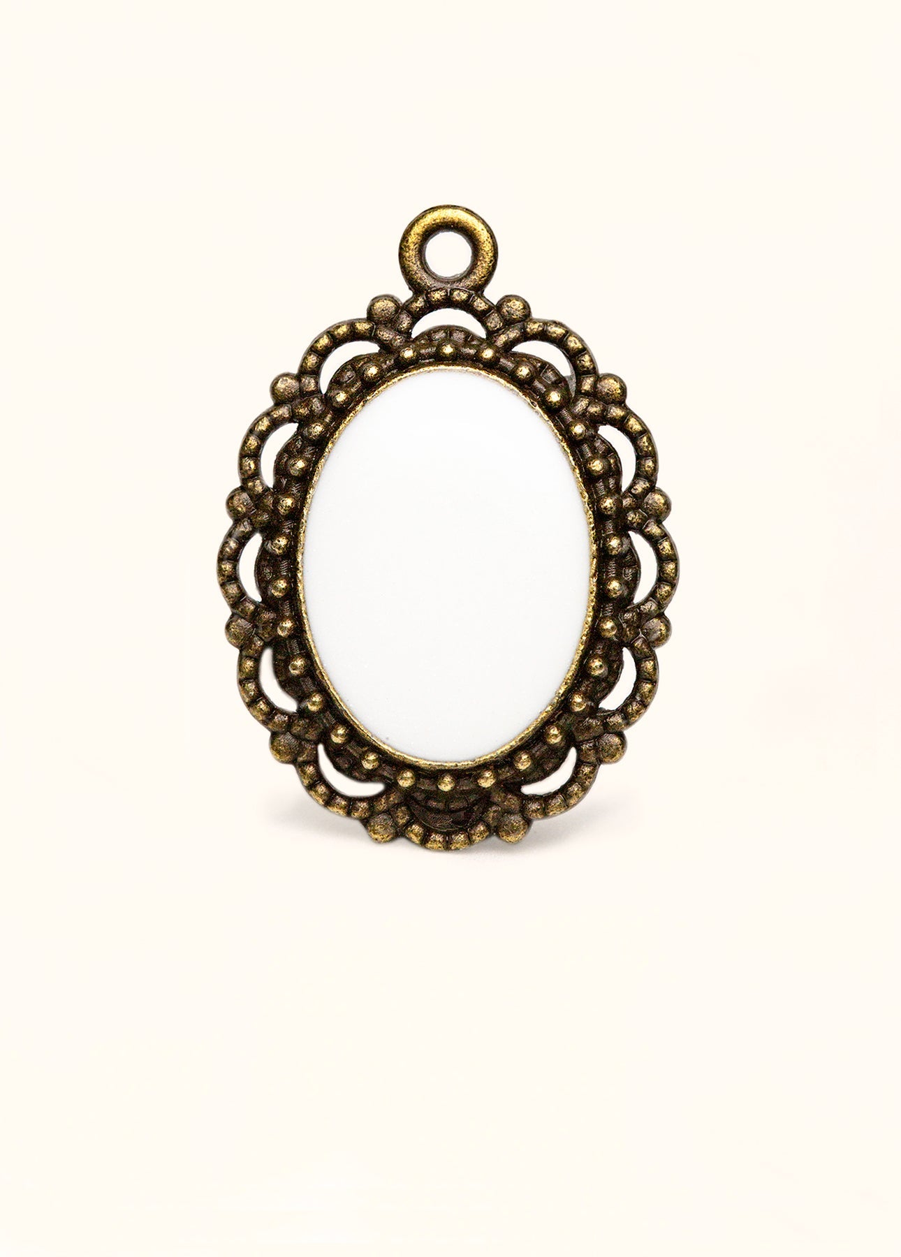 Vintage Style Breastmilk Pendant - Mamma's Liquid Love