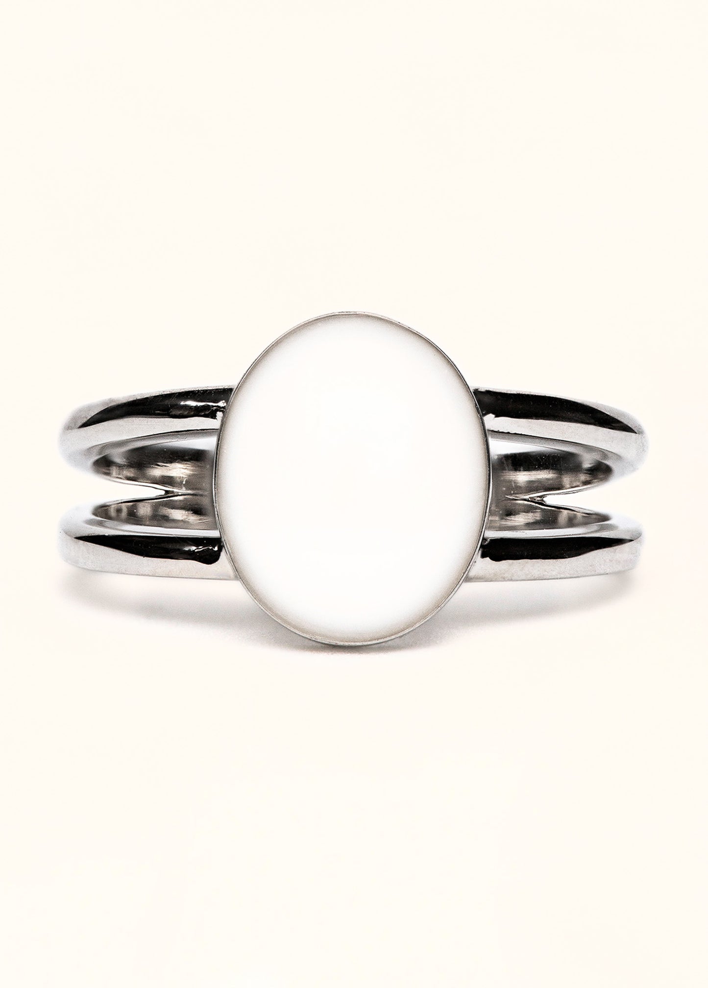Double Stranded Oval Ring