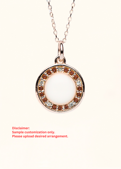 Glowing Halo Breastmilk Pendant - Mamma's Liquid Love