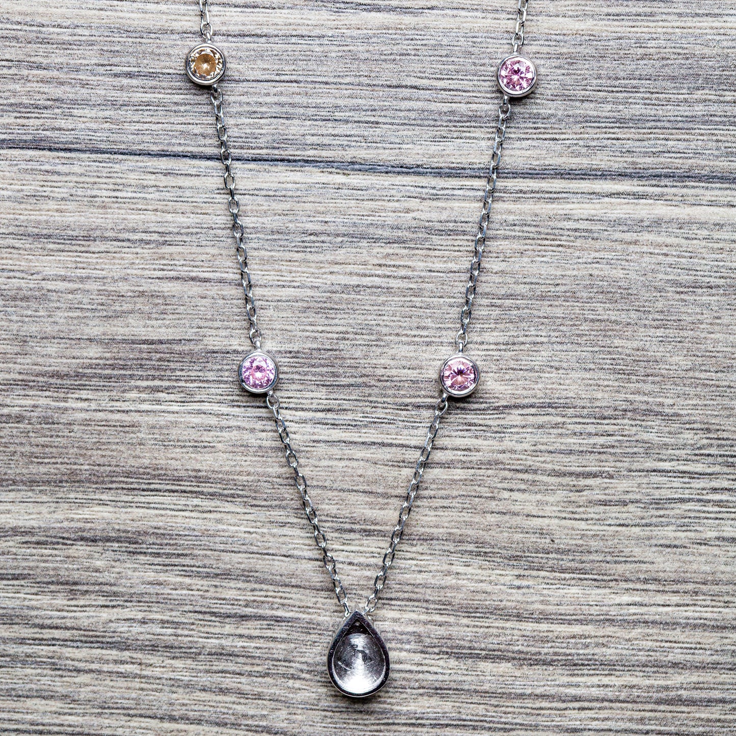 Milk Drop Family Necklace OS
